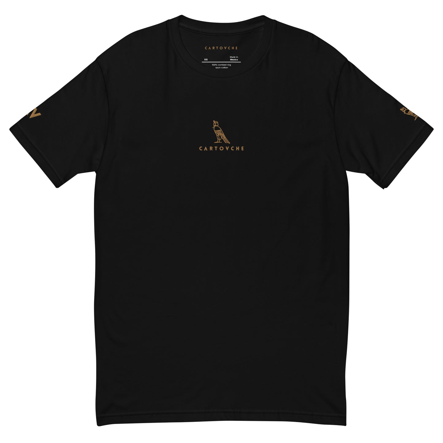 Men's Embroidered 100% Ring-Spun Cotton T-shirt