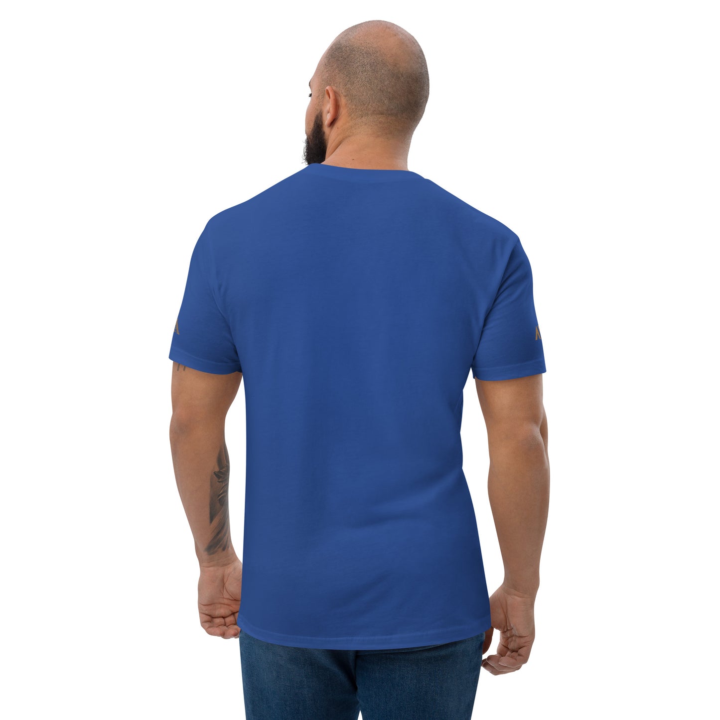 Men's Embroidered 100% Ring-Spun Cotton T-shirt