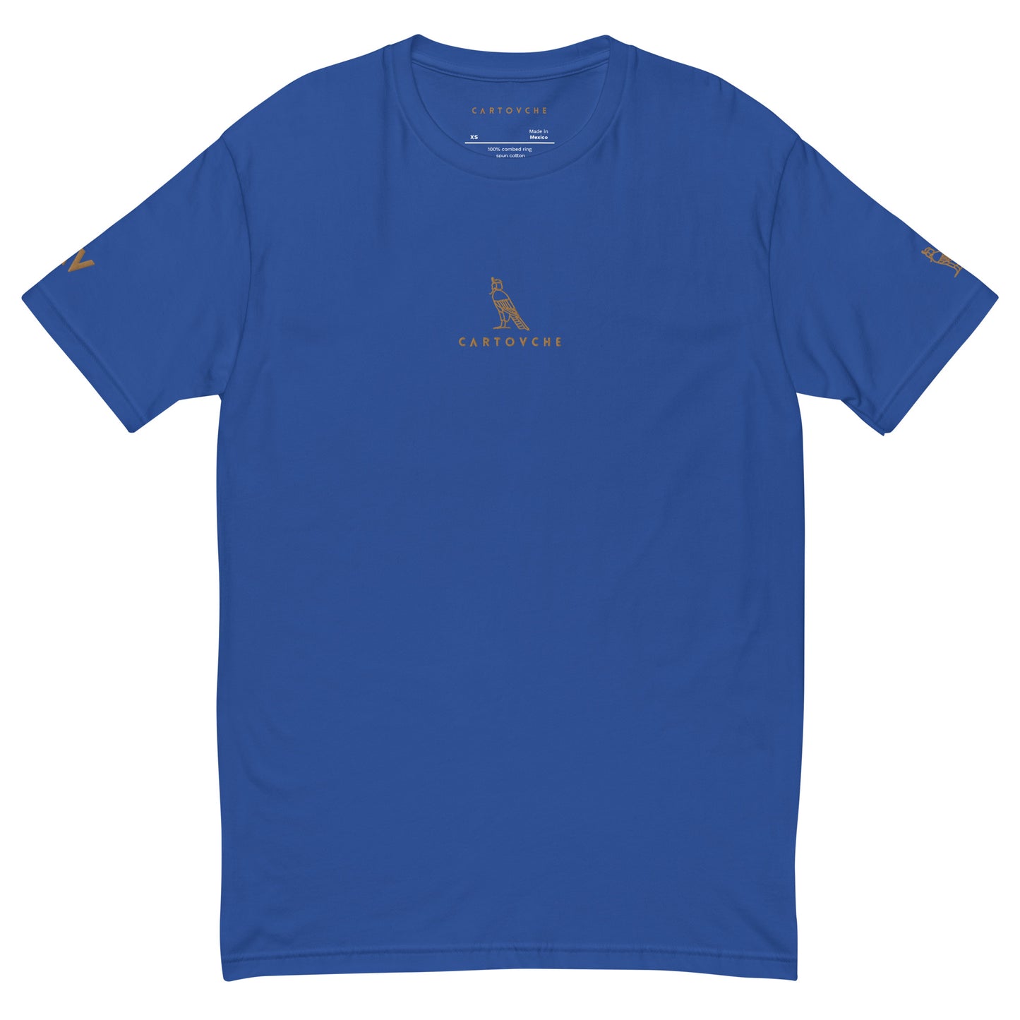 Men's Embroidered 100% Ring-Spun Cotton T-shirt