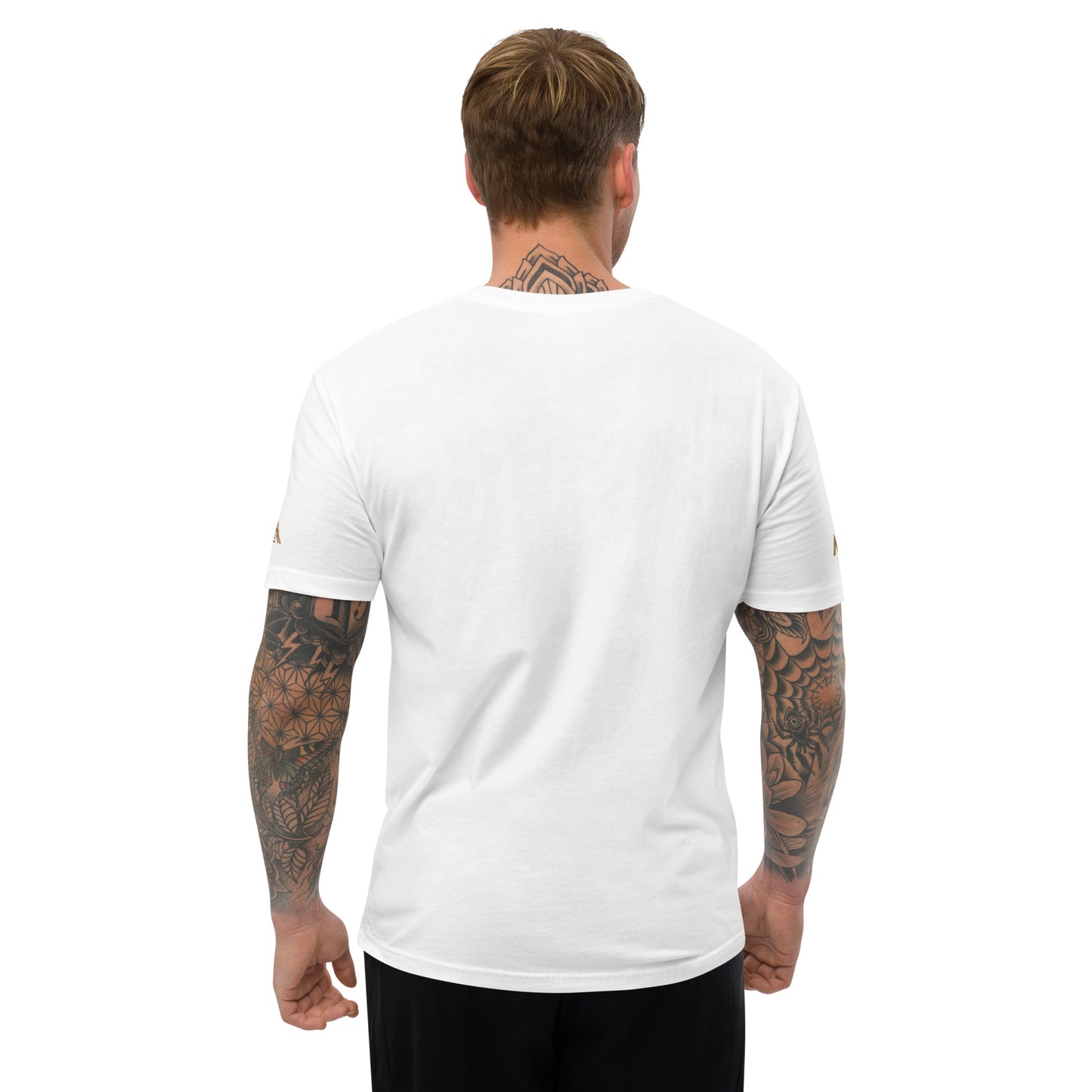 Men's Embroidered 100% Ring-Spun Cotton T-shirt