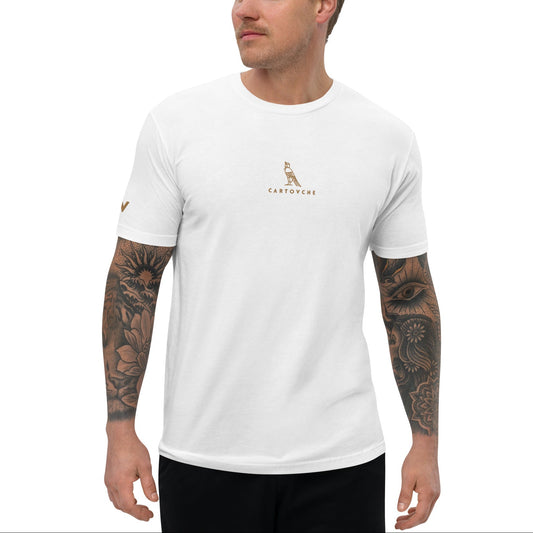 Men's Embroidered 100% Ring-Spun Cotton T-shirt