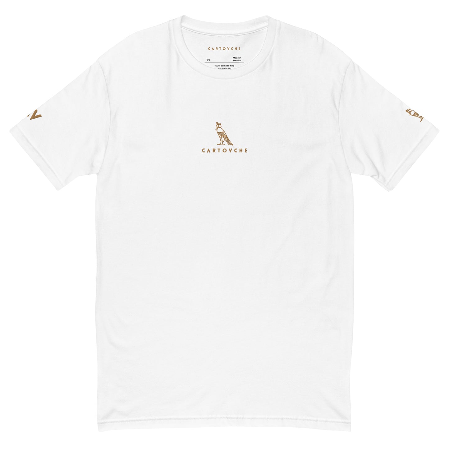Men's Embroidered 100% Ring-Spun Cotton T-shirt