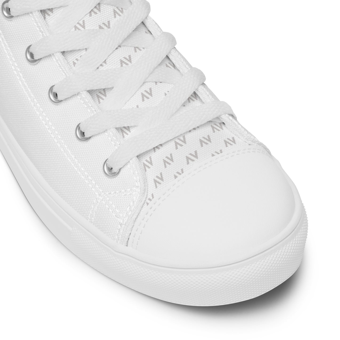 Men’s High Top Canvas Shoes | 'Cartovche Horus' (All White)