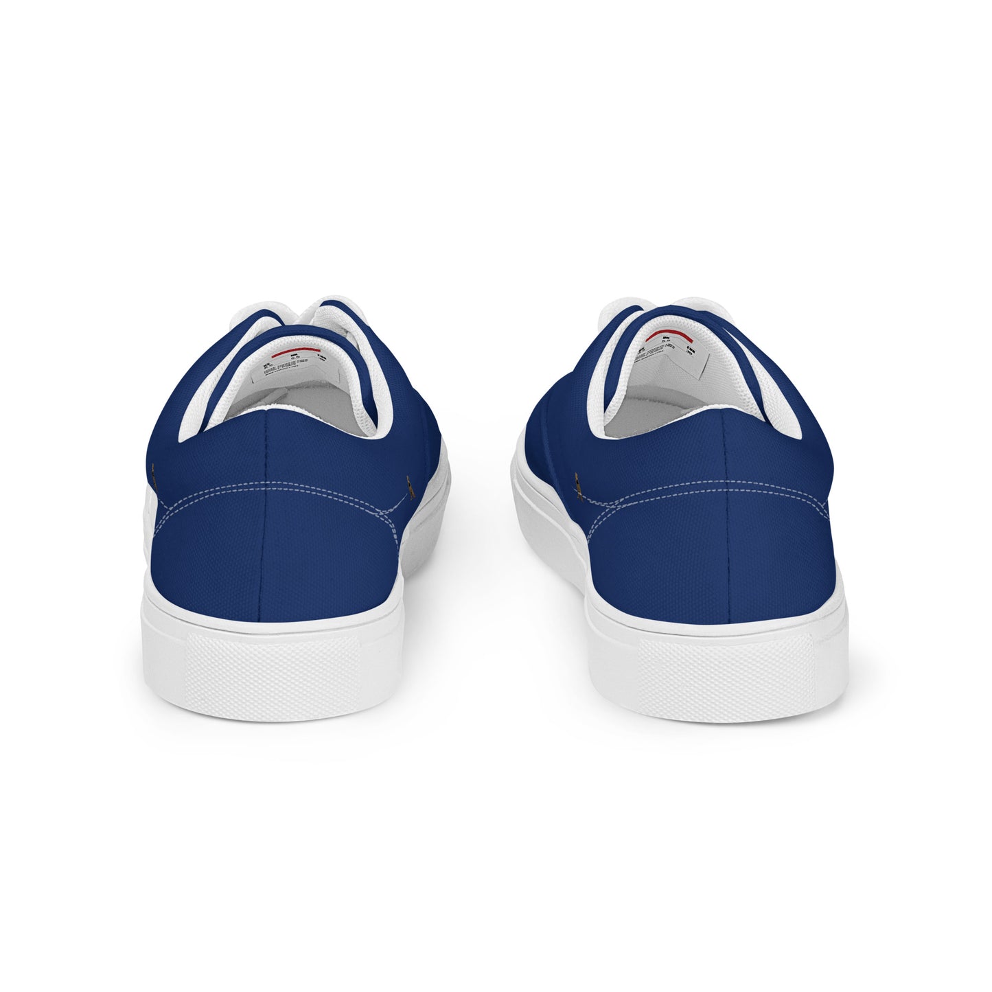 Men’s Lace-Up Canvas Shoes | 'Cartovche Osiris' (Navy & White)