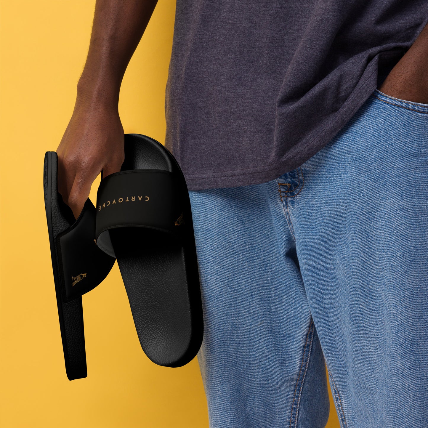 Men’s Slides | 'Cartovche Amon' (Cartouche Logo)