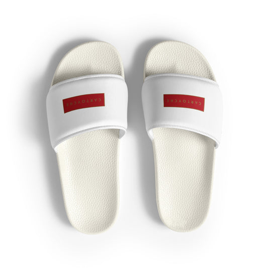 Men’s Slides | 'Cartovche Amon' White (Red Label)