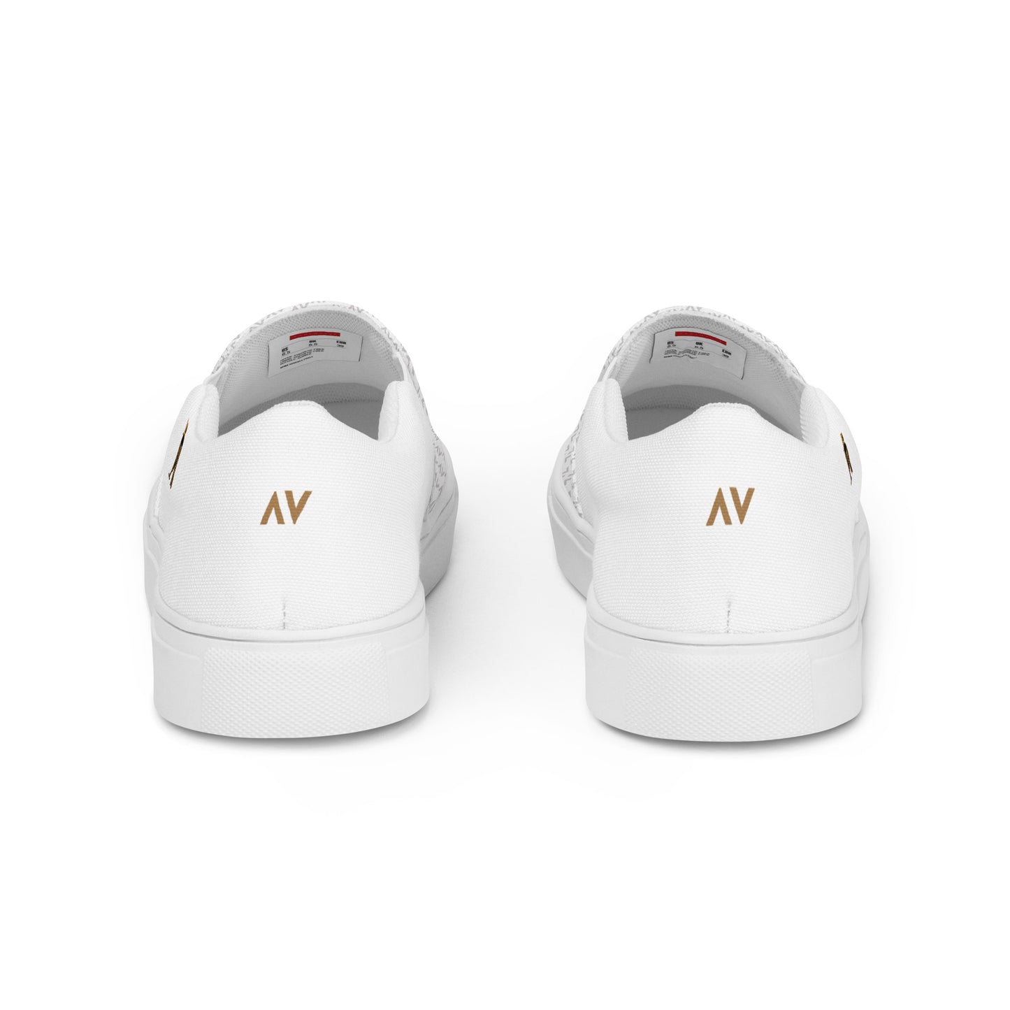 Men’s Slip-On Canvas Shoes | 'Cartovche Ramesses' (White)