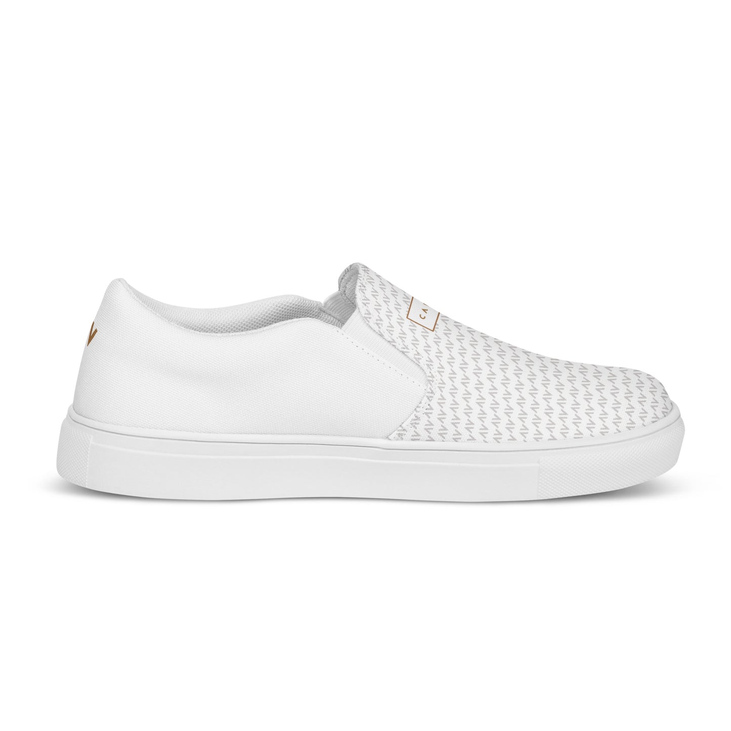 Men’s Slip-On Canvas Shoes | 'Cartovche Ramesses' (White)