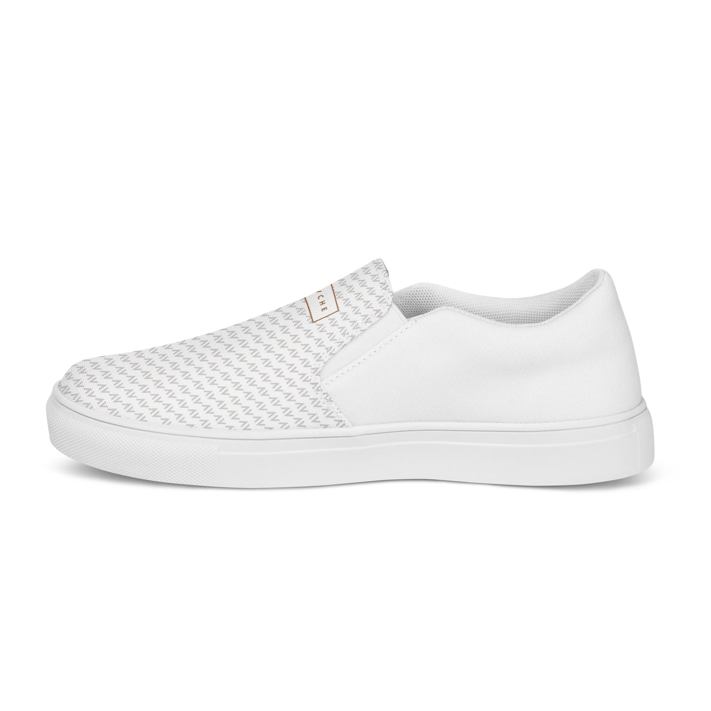 Men’s Slip-On Canvas Shoes | 'Cartovche Ramesses' (White)