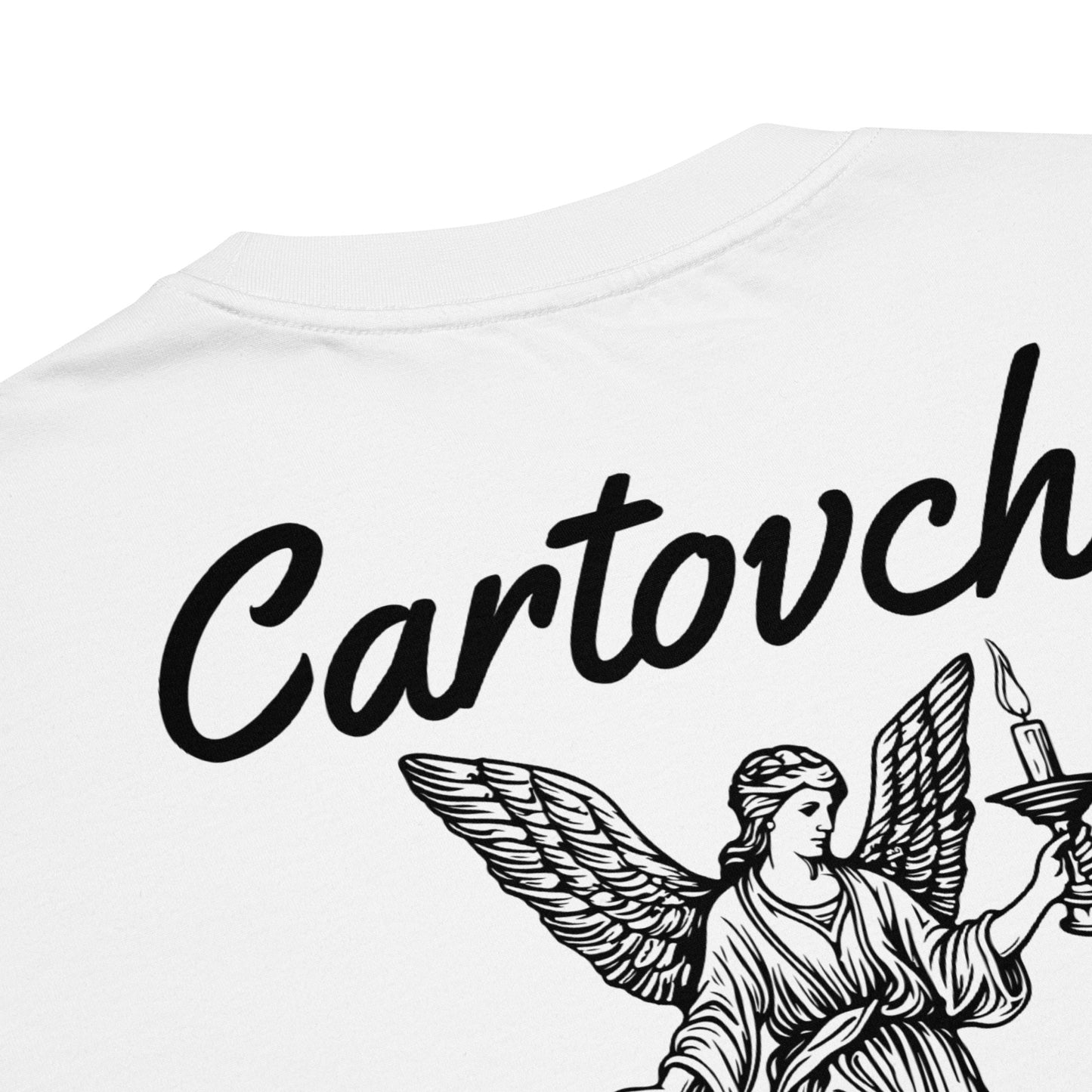 Oversized Heavyweight Cotton T-shirt | Guardian Angel
