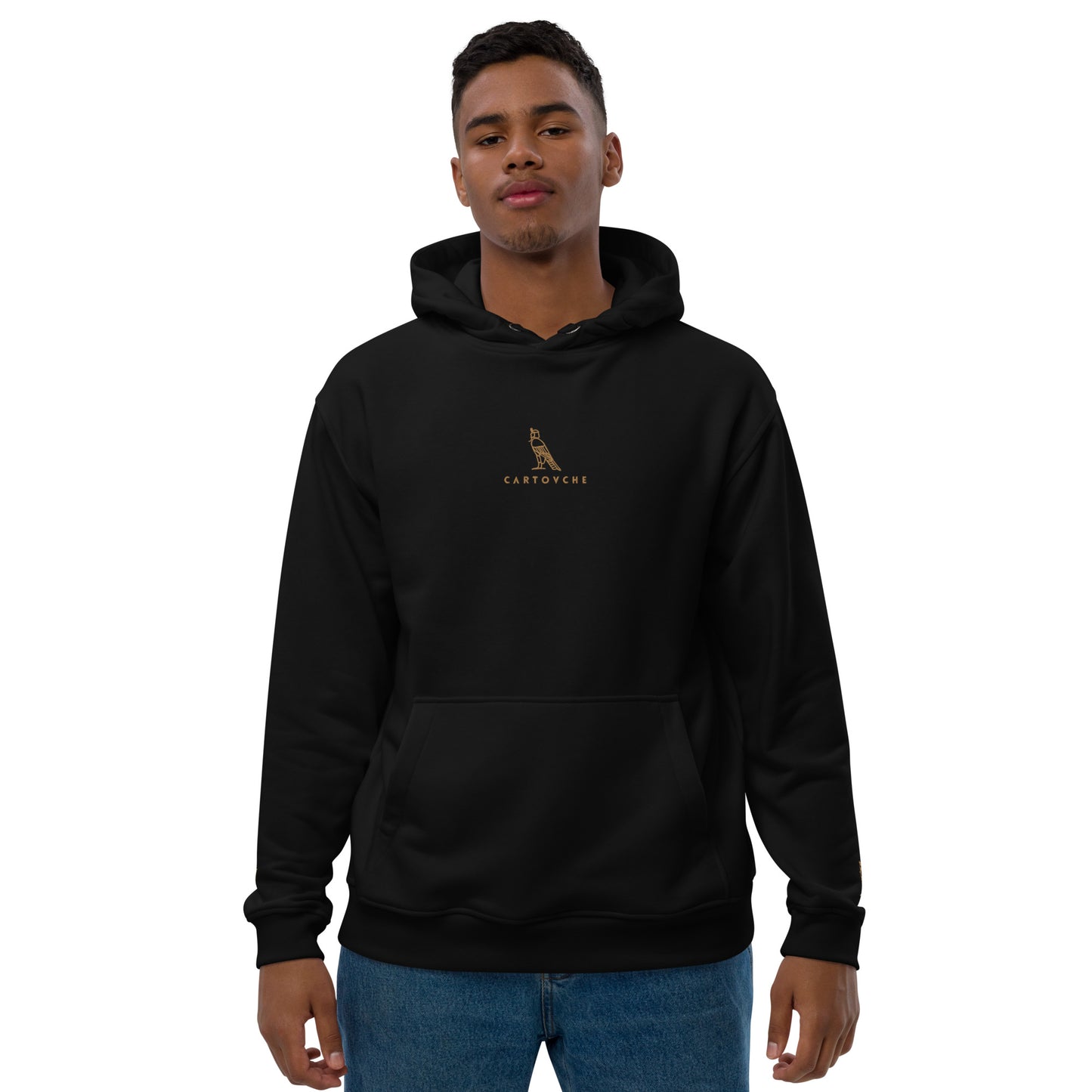 Men's Embroidered Eco-Hoodie