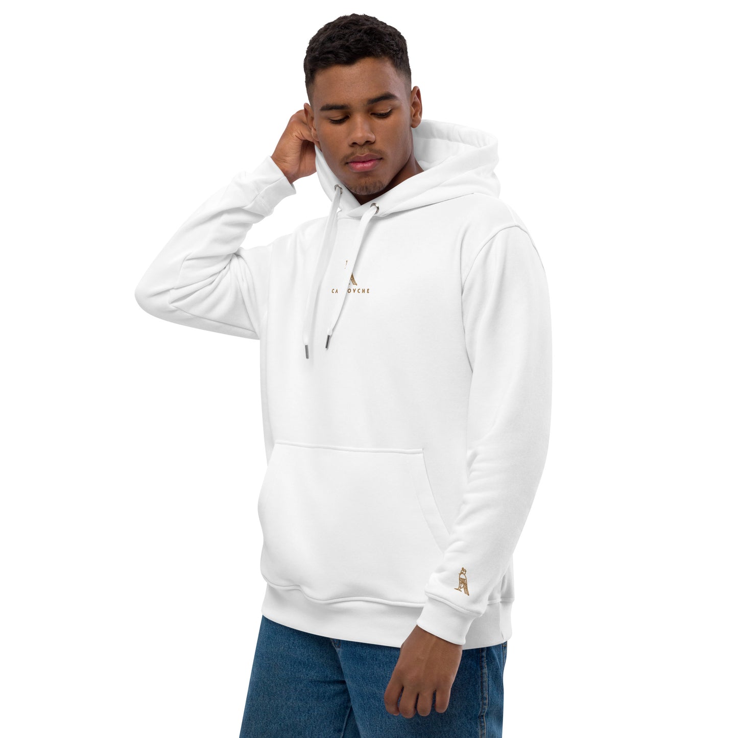 Men's Embroidered Eco-Hoodie