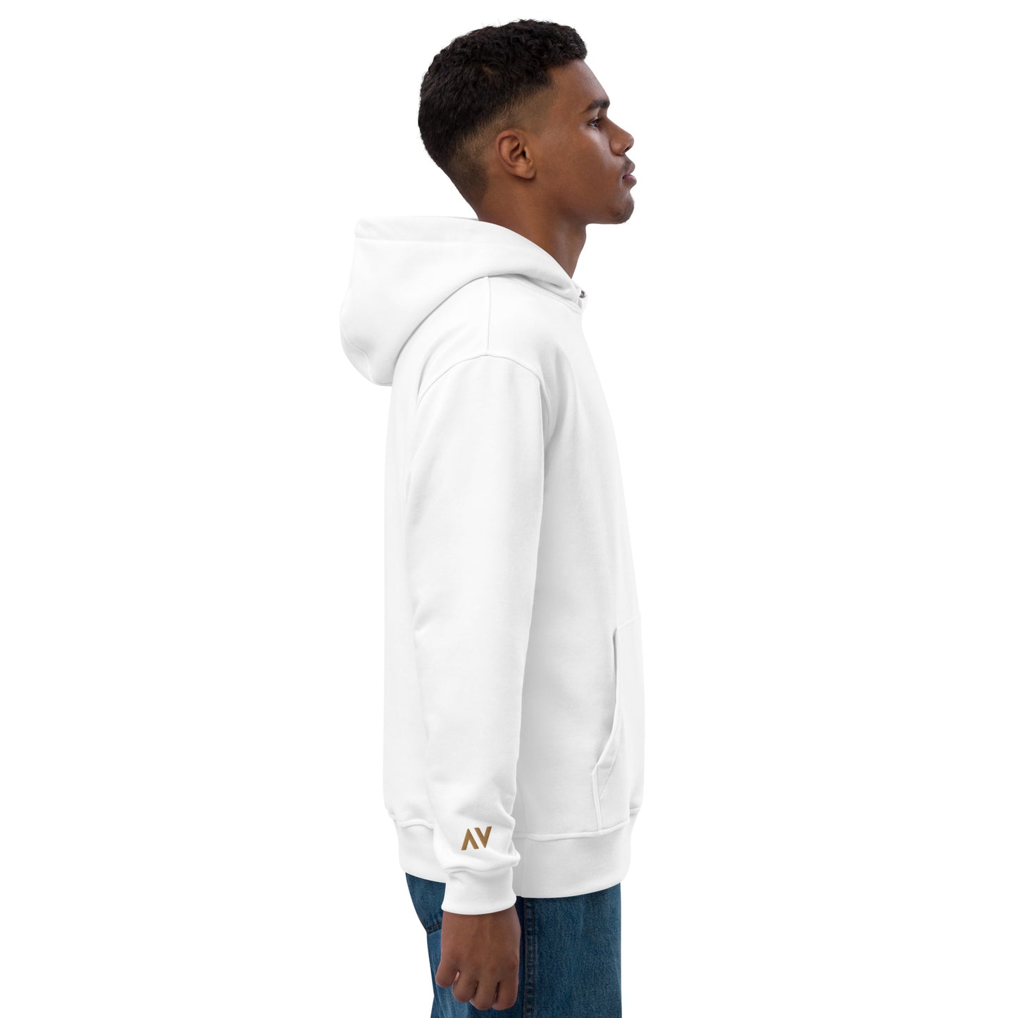 Men's Embroidered Eco-Hoodie