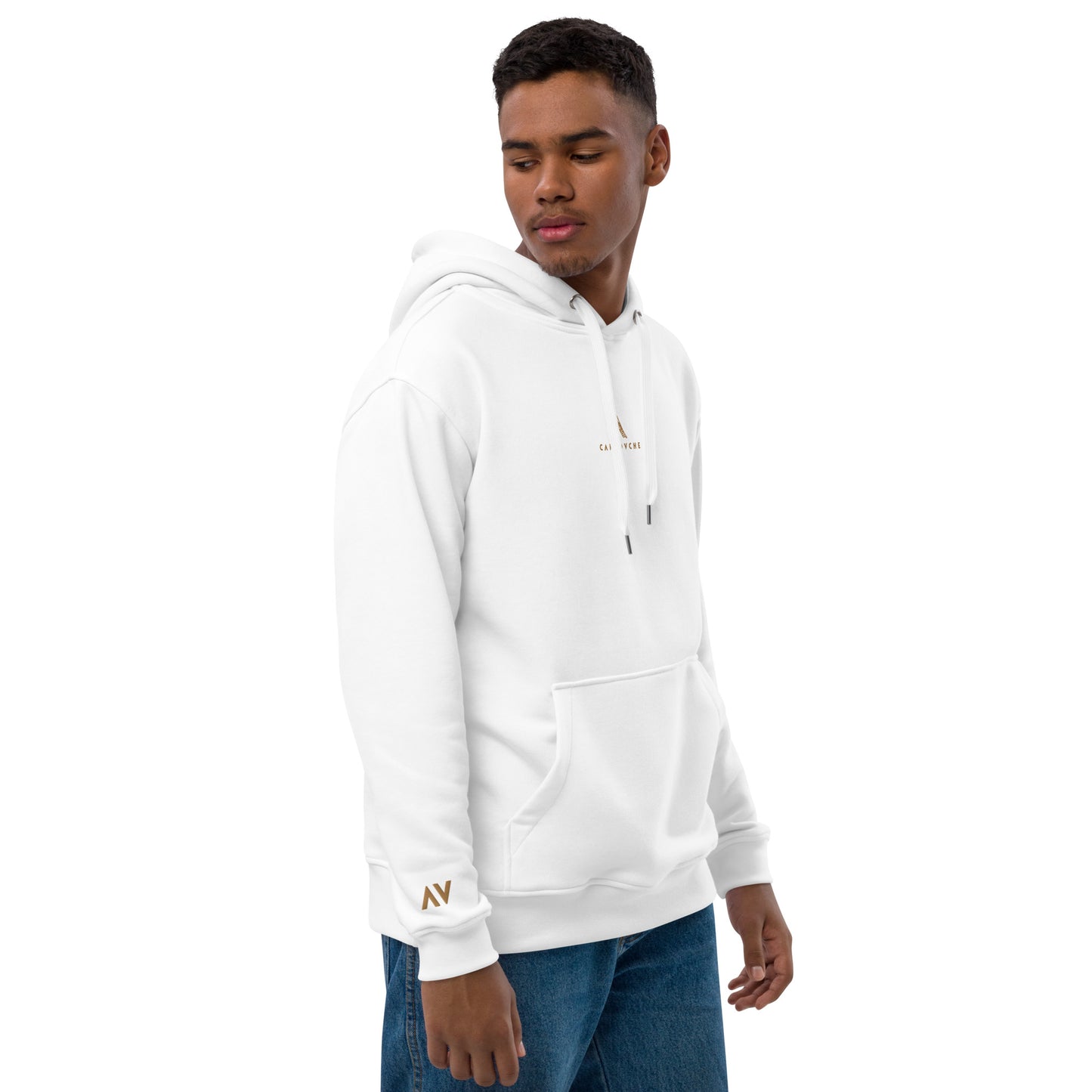 Men's Embroidered Eco-Hoodie