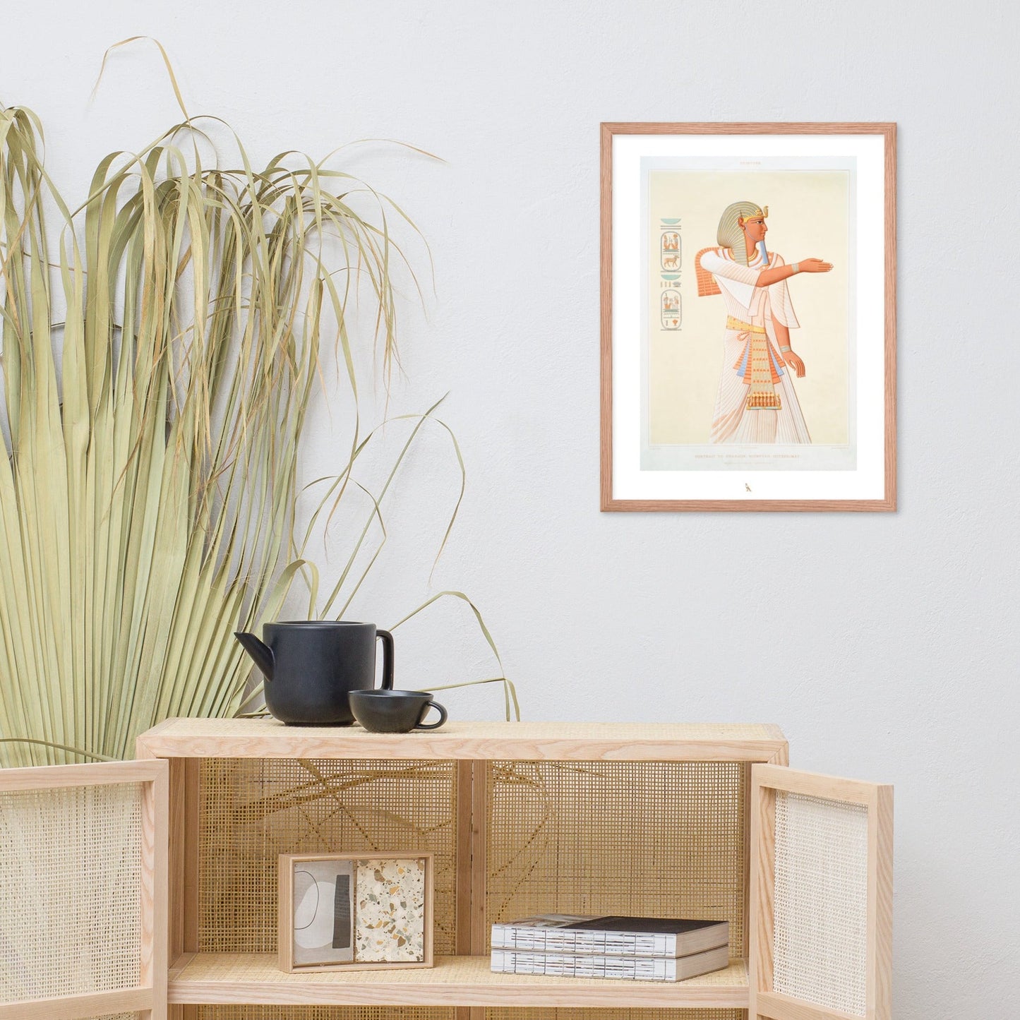 'Pharaoh Merenptah' | 18" x 24" Wood Framed Poster