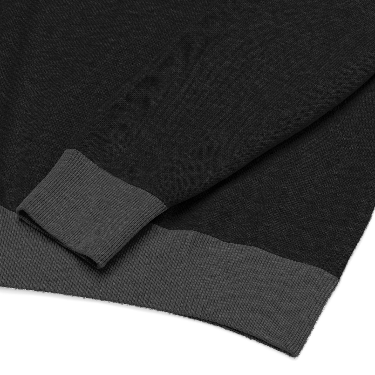 Relaxed Fit Knitted Crew Neck Sweater (Black & Charcoal)