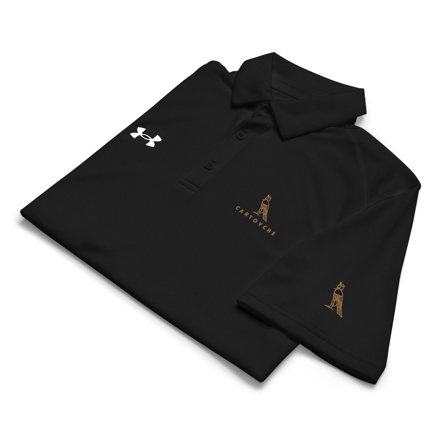 Under Armour® x Cartovche Men's Polo Shirt - Horus + Cartovche Logos
