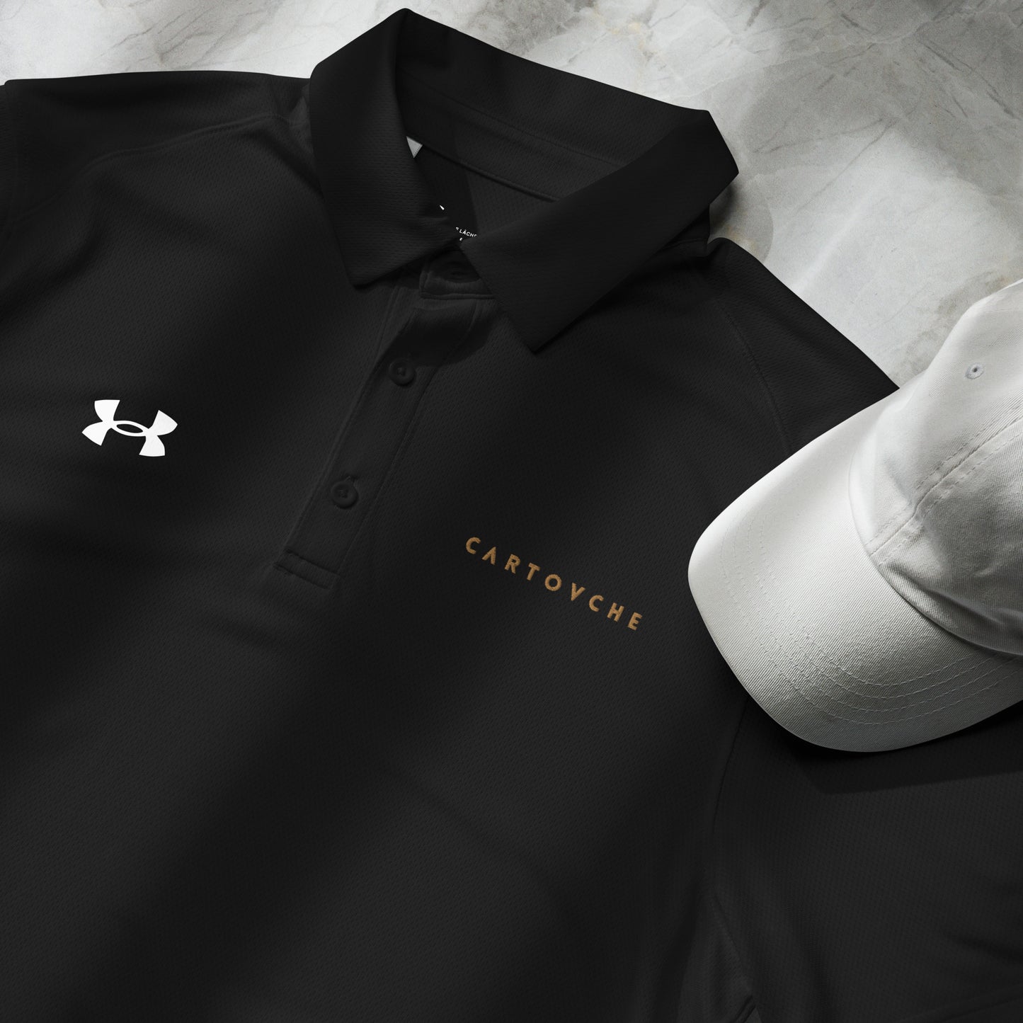 Under Armour® x Cartovche Men's Polo Shirt - Cartouche Logo