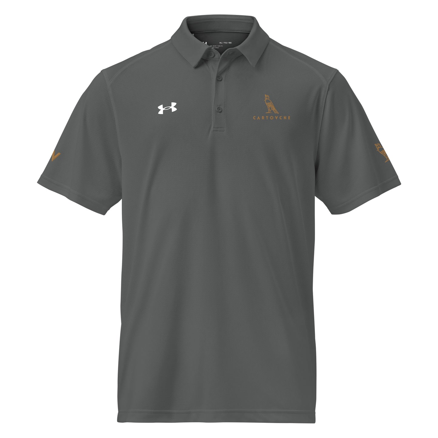 Under Armour® x Cartovche Men's Polo Shirt - Horus + Cartovche Logos