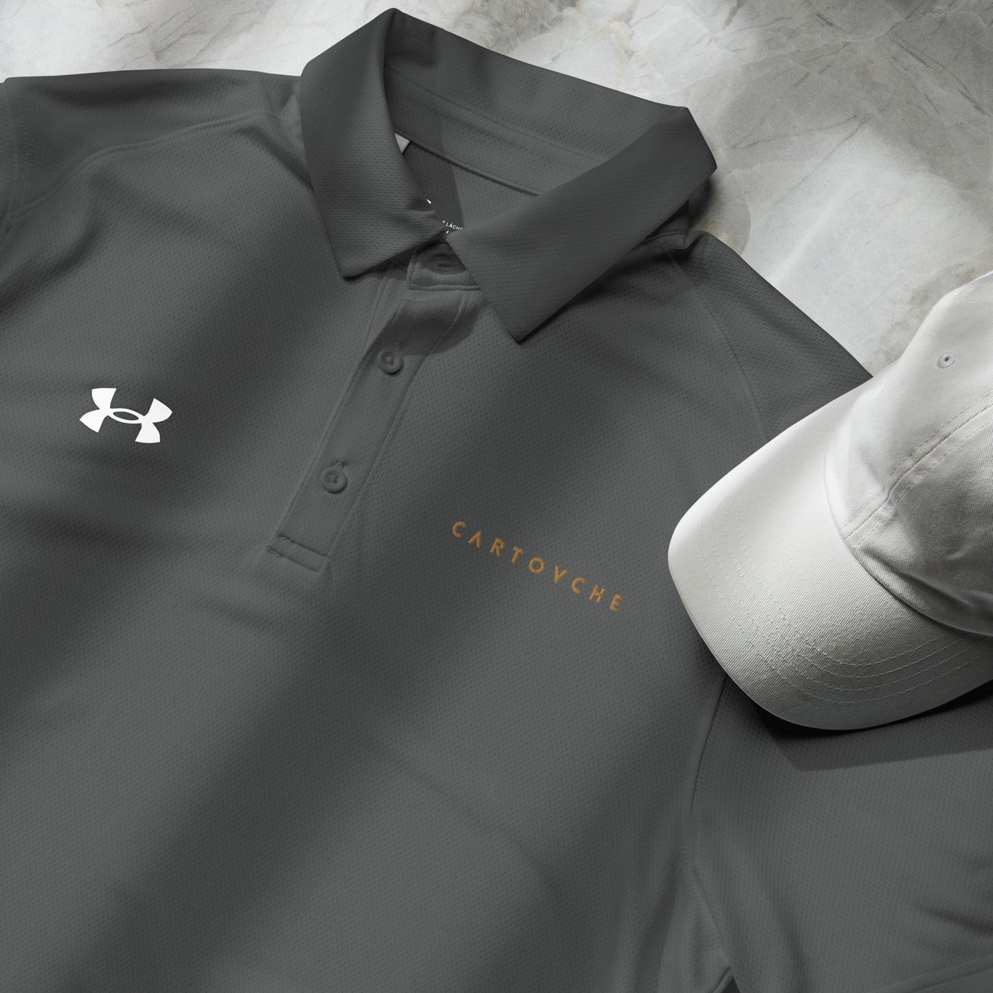 Under Armour® x Cartovche Men's Polo Shirt - Cartouche Logo