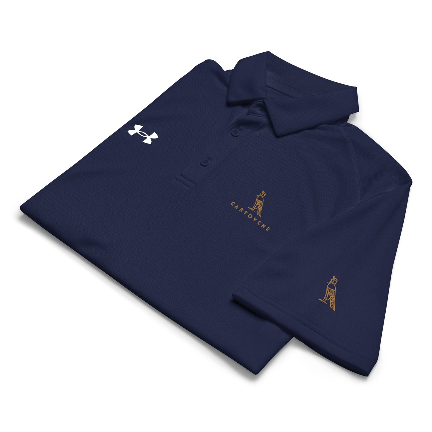 Under Armour® x Cartovche Men's Polo Shirt - Horus + Cartovche Logos