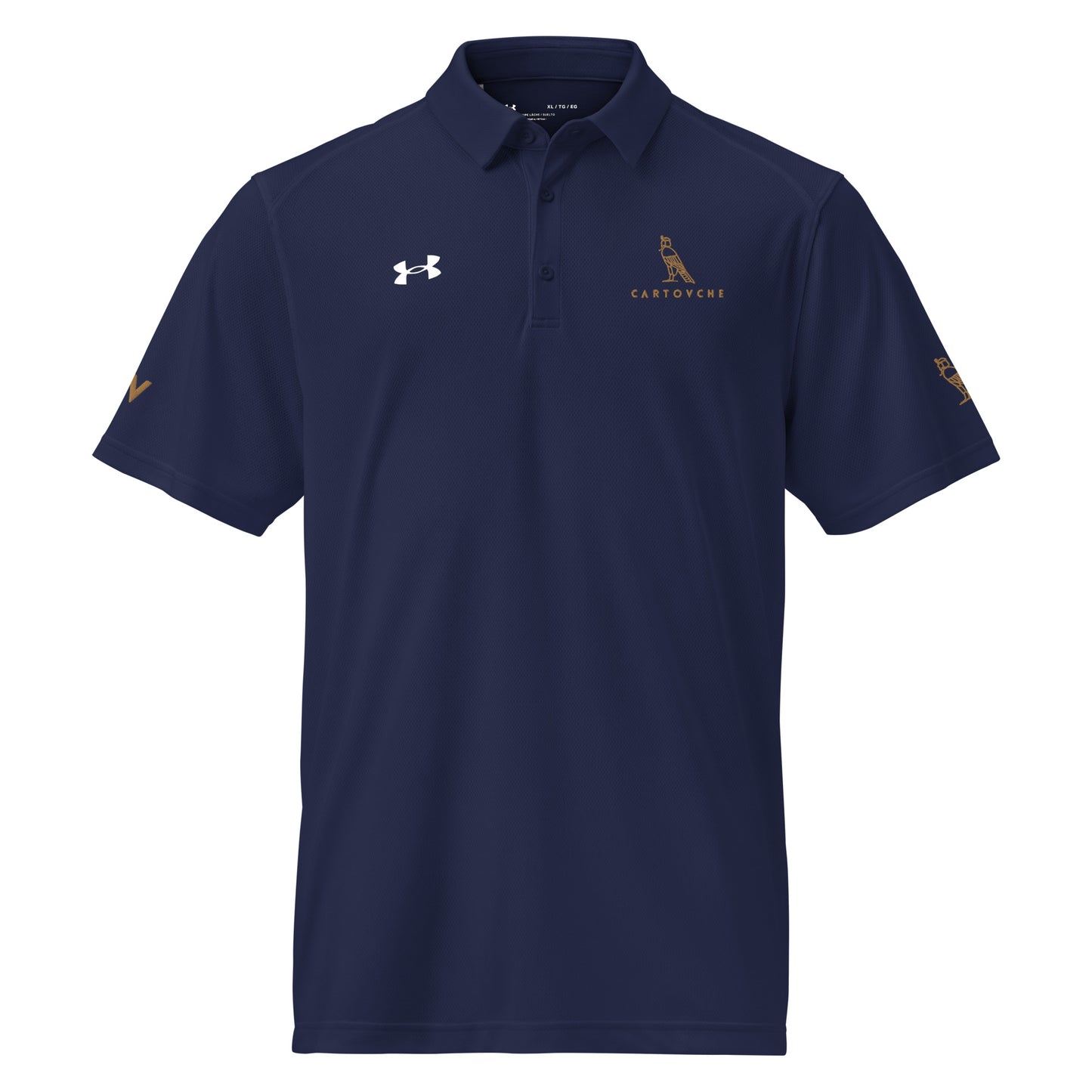 Under Armour® x Cartovche Men's Polo Shirt - Horus + Cartovche Logos