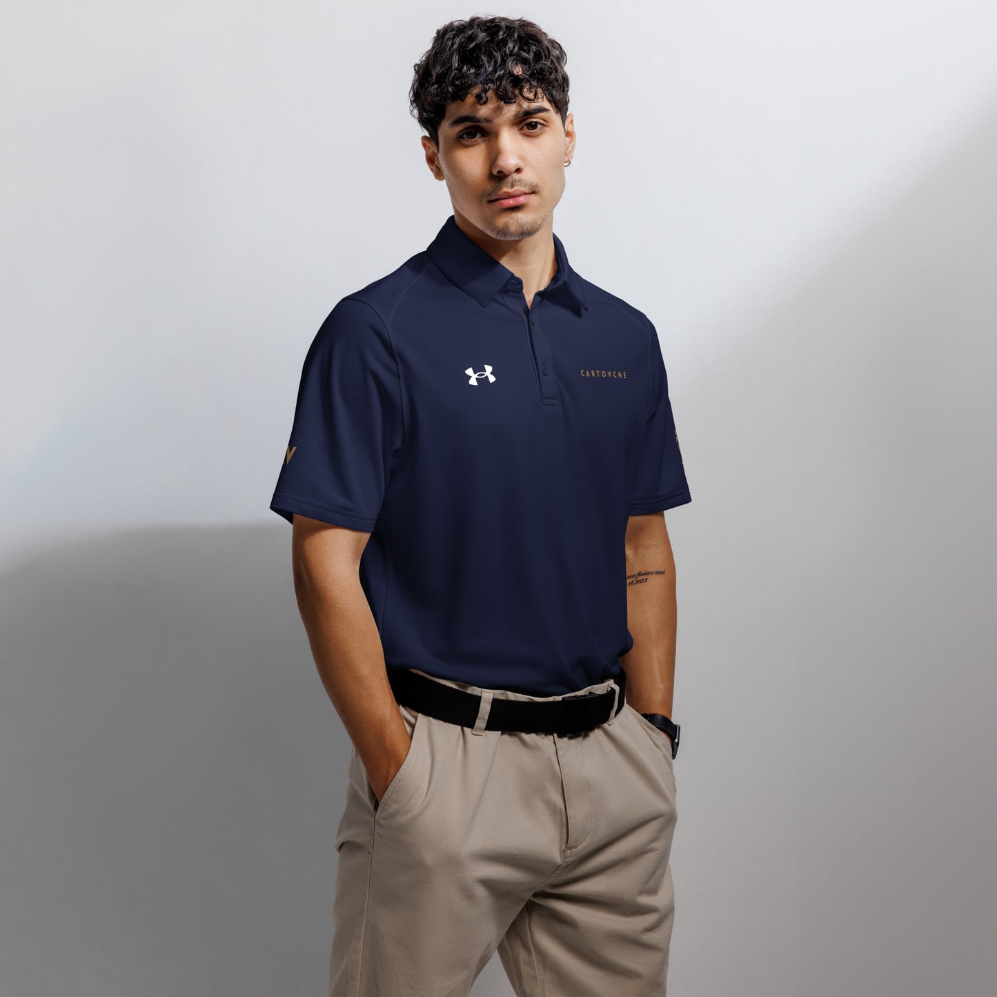 Under Armour® x Cartovche Men's Polo Shirt - Cartouche Logo