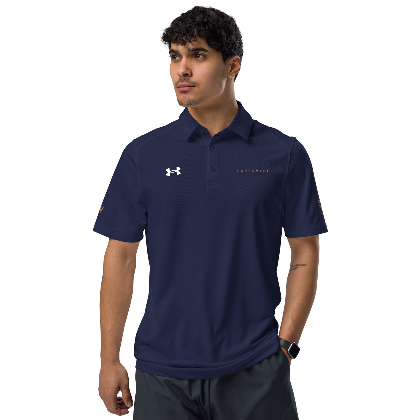 Under Armour® x Cartovche Men's Polo Shirt - Cartouche Logo