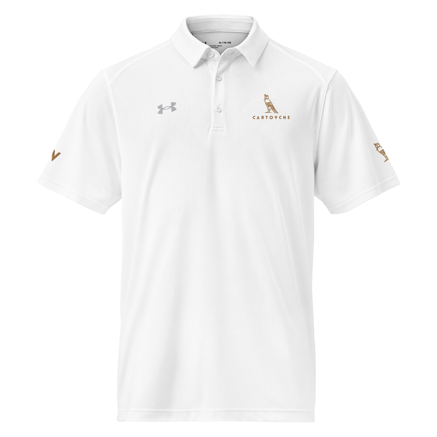 Under Armour® x Cartovche Men's Polo Shirt - Horus + Cartovche Logos
