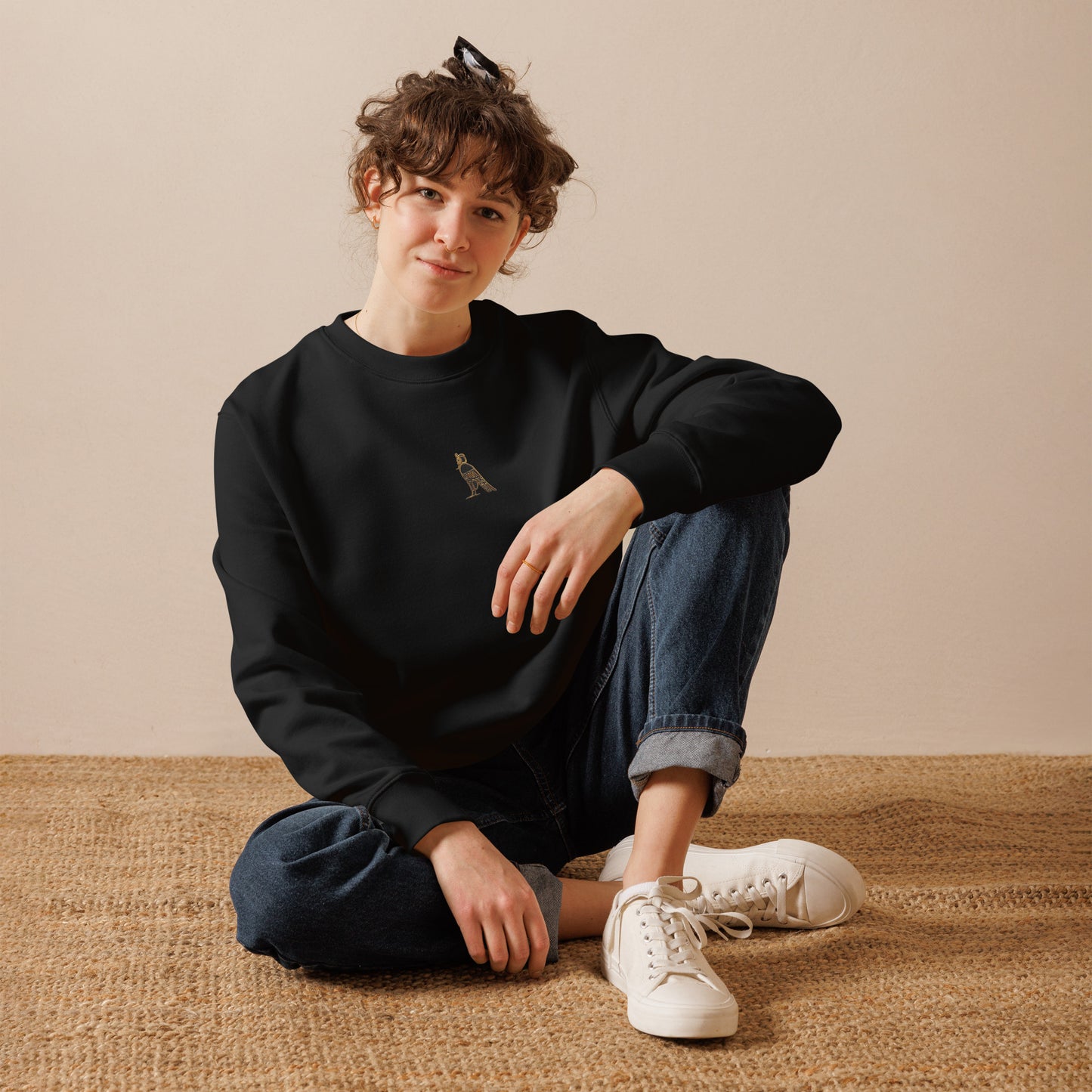 Unisex 100% Organic Ring-Spun Cotton Sweatshirt | Pharaoh Collection