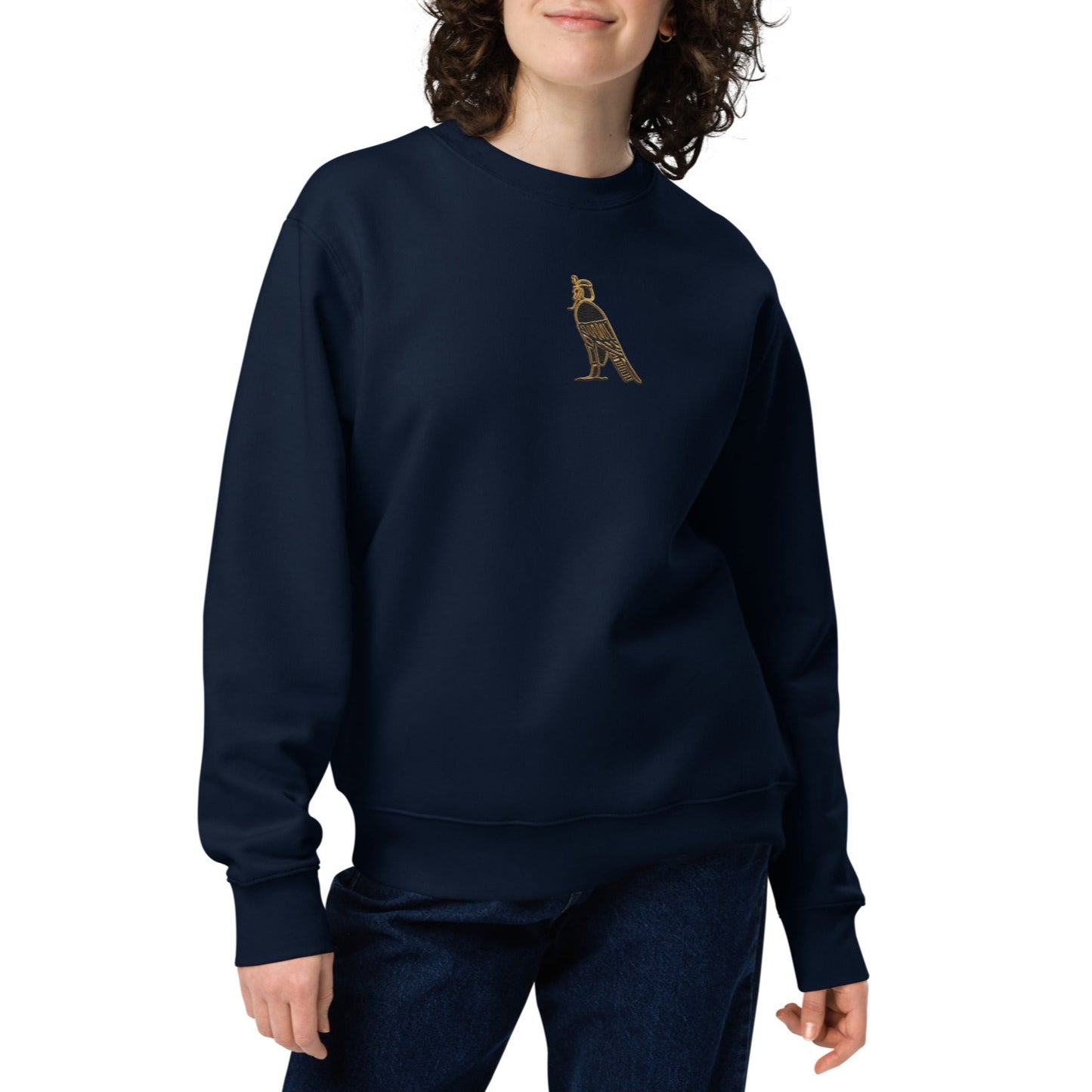 Unisex 100% Organic Ring-Spun Cotton Sweatshirt | Pharaoh Collection
