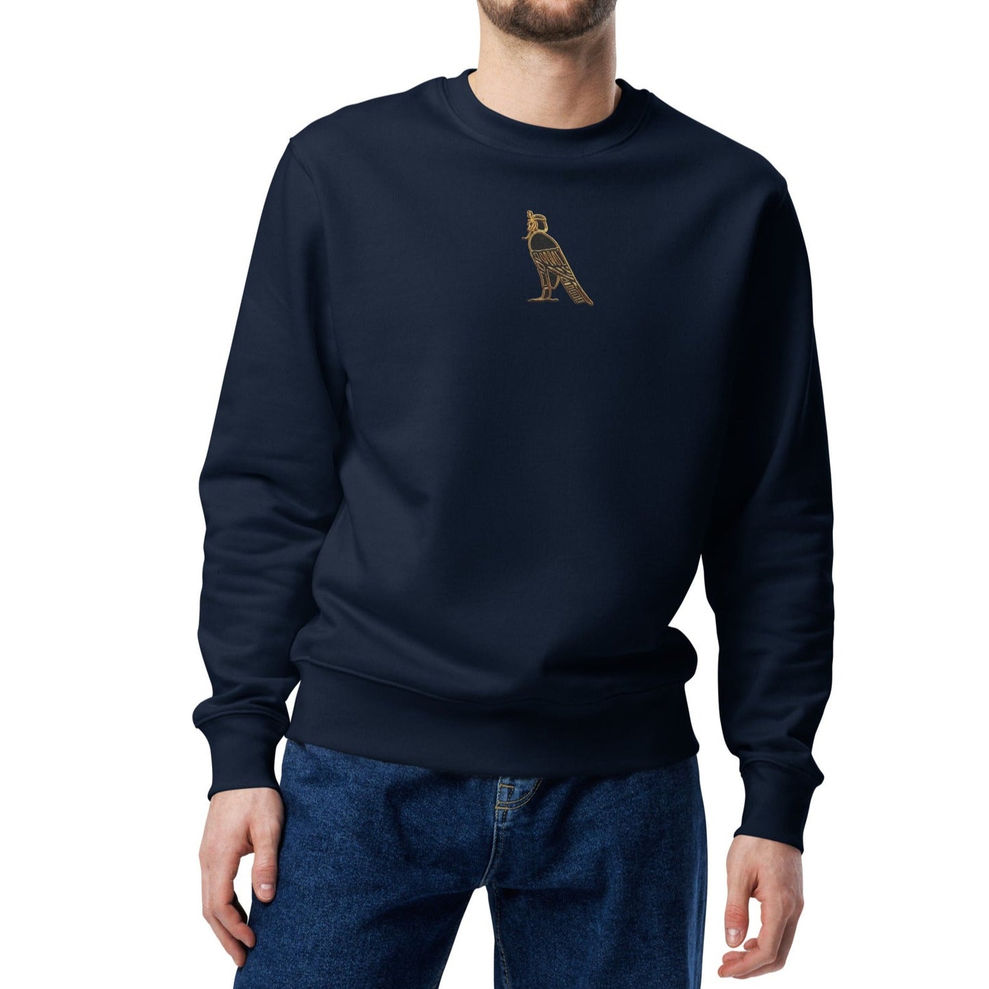 Unisex 100% Organic Ring-Spun Cotton Sweatshirt | Pharaoh Collection