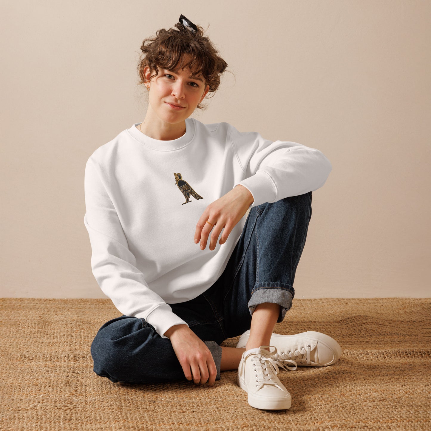 Unisex 100% Organic Ring-Spun Cotton Sweatshirt | Pharaoh Collection