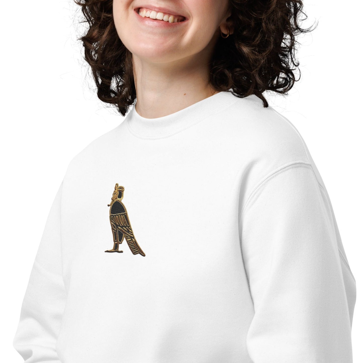Unisex 100% Organic Ring-Spun Cotton Sweatshirt | Pharaoh Collection