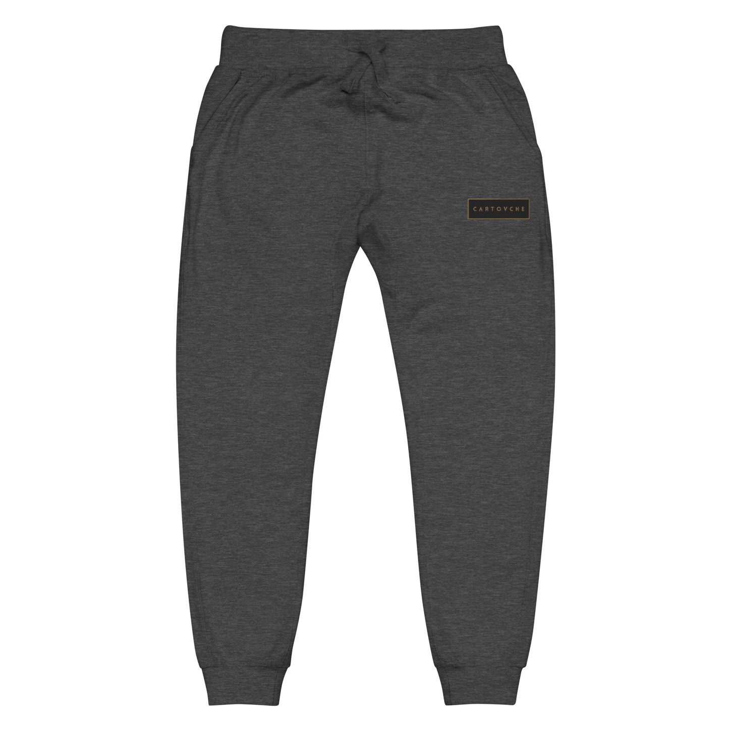 Men's Embroidered Fleece Sweatpants | Black Label