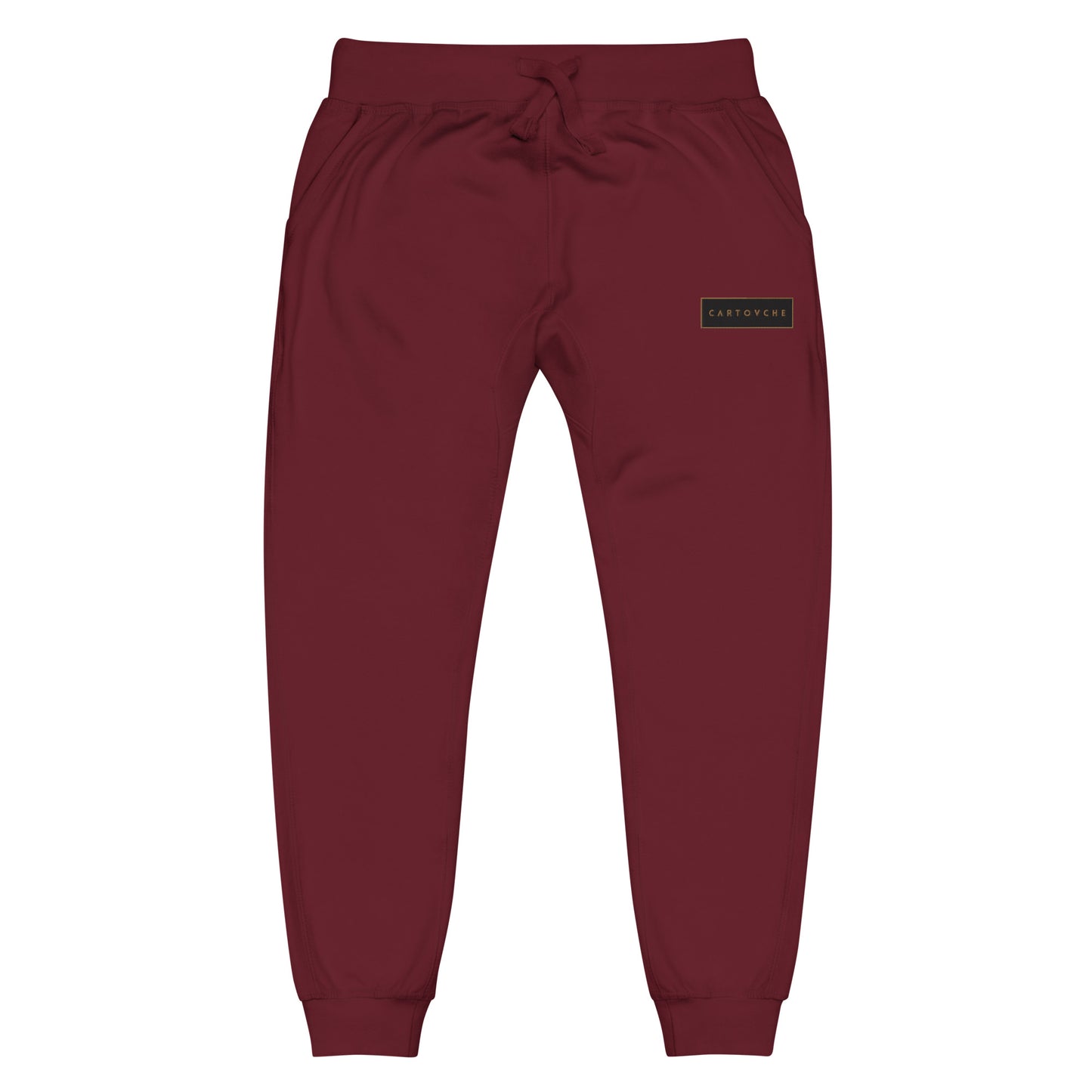 Men's Embroidered Fleece Sweatpants | Black Label