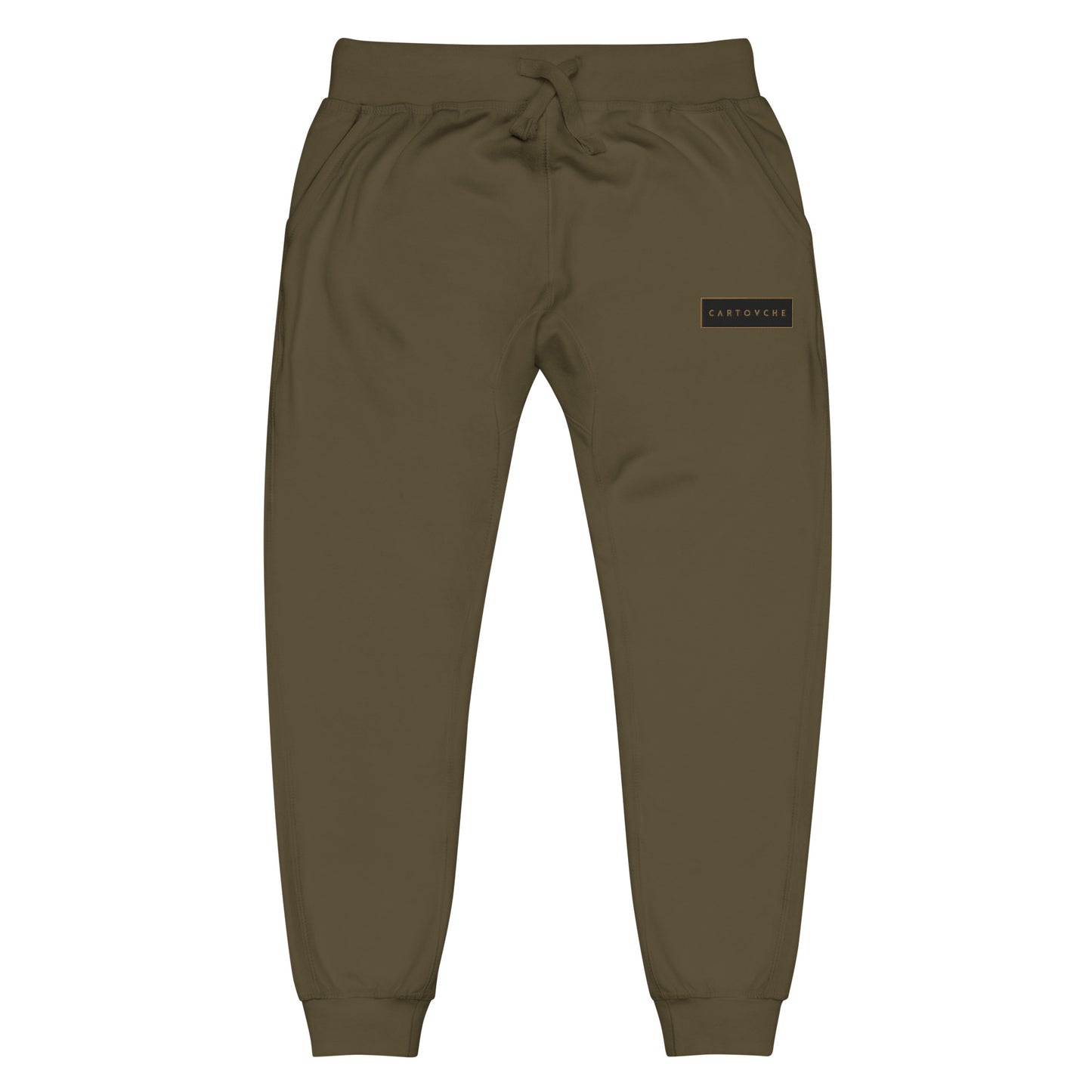 Men's Embroidered Fleece Sweatpants | Black Label