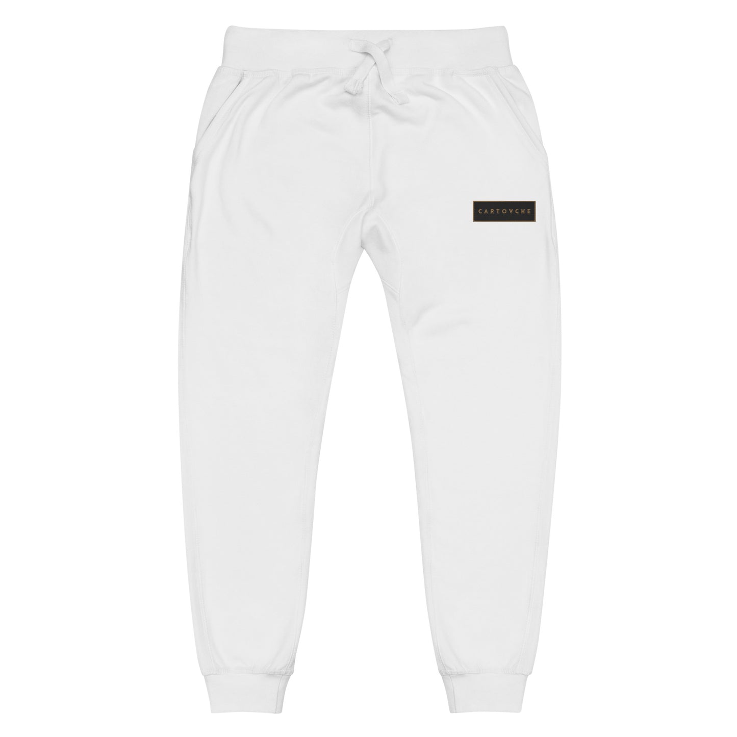 Men's Embroidered Fleece Sweatpants | Black Label