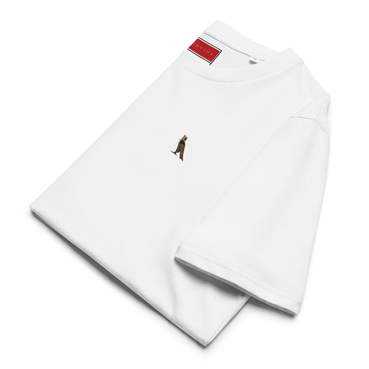 100% Organic Cotton Classic T-Shirt | Embroidered Horus Logo