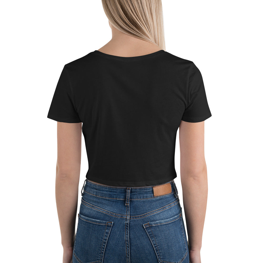 Women’s Embroidered Crop T-Shirt
