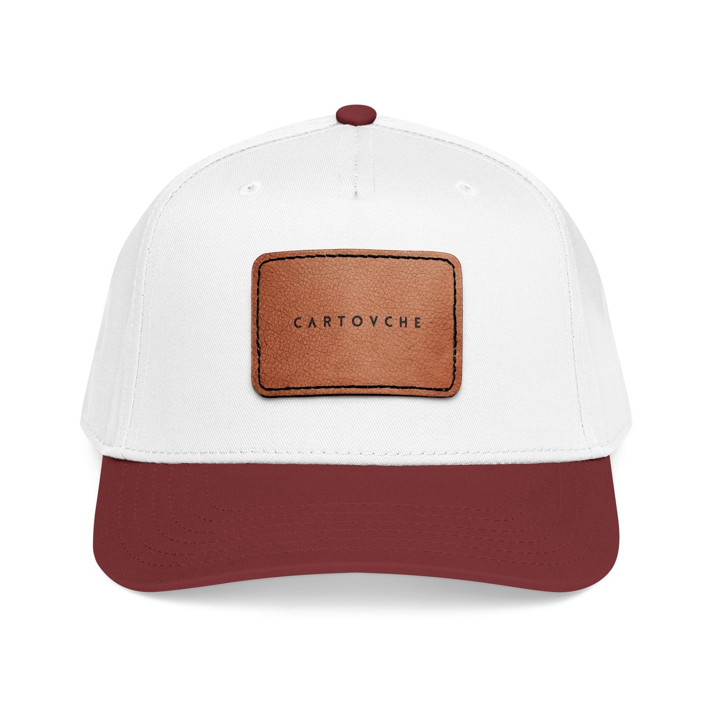 Leather Patch Baseball Cap