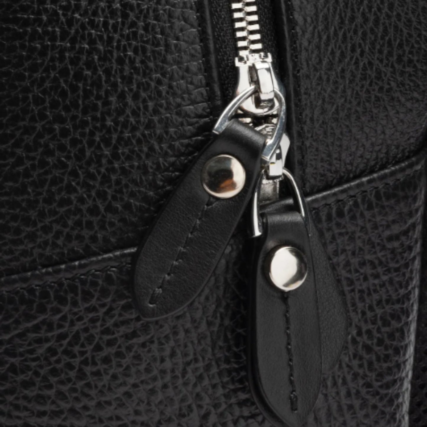 Nappa Leather Backpack - Black & Grey Monogram