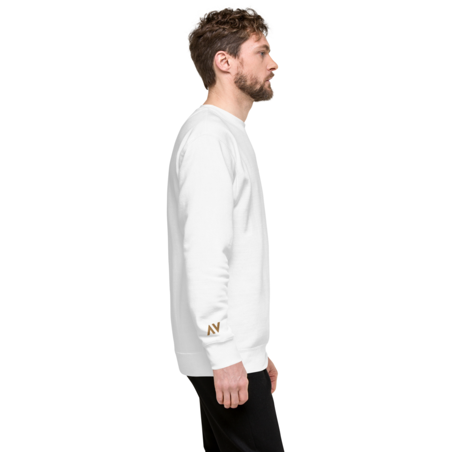 Men's Embroidered Cotton Sweatshirt