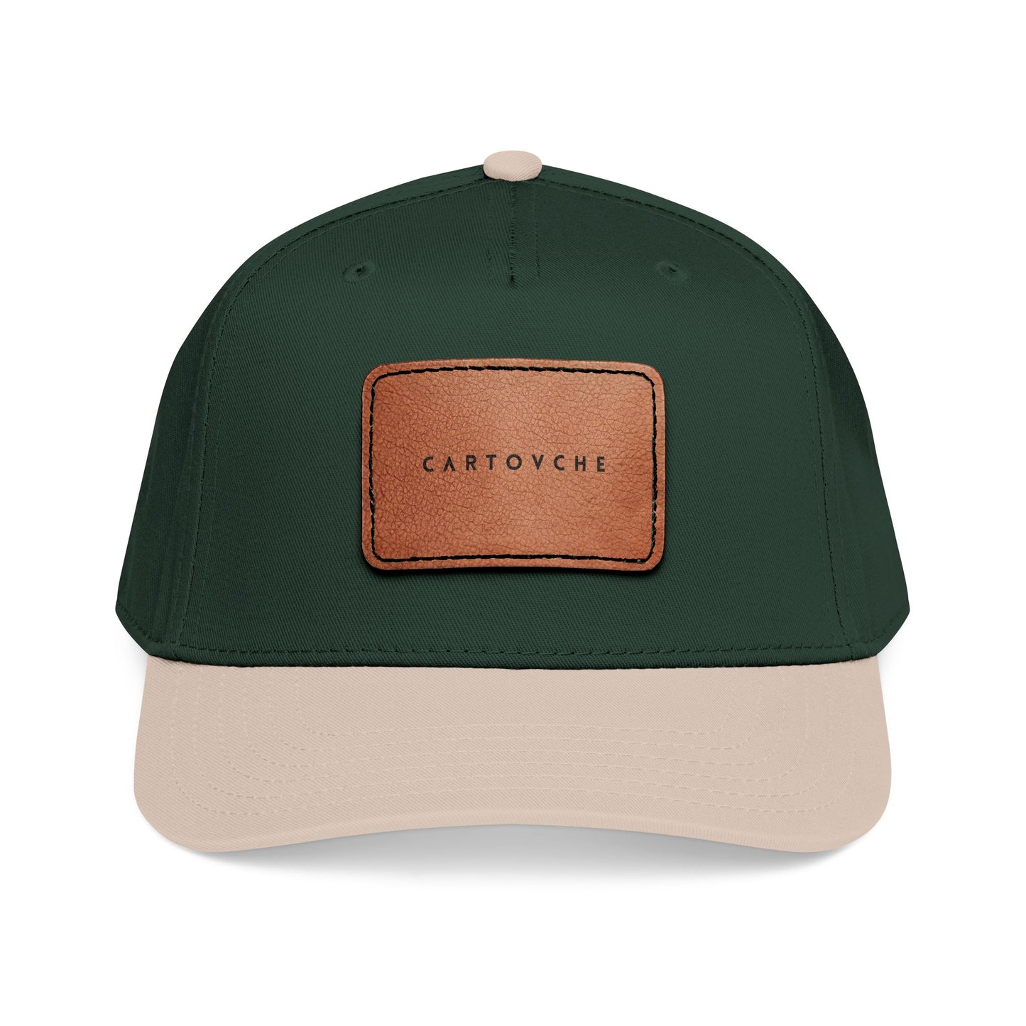 Leather Patch Baseball Cap