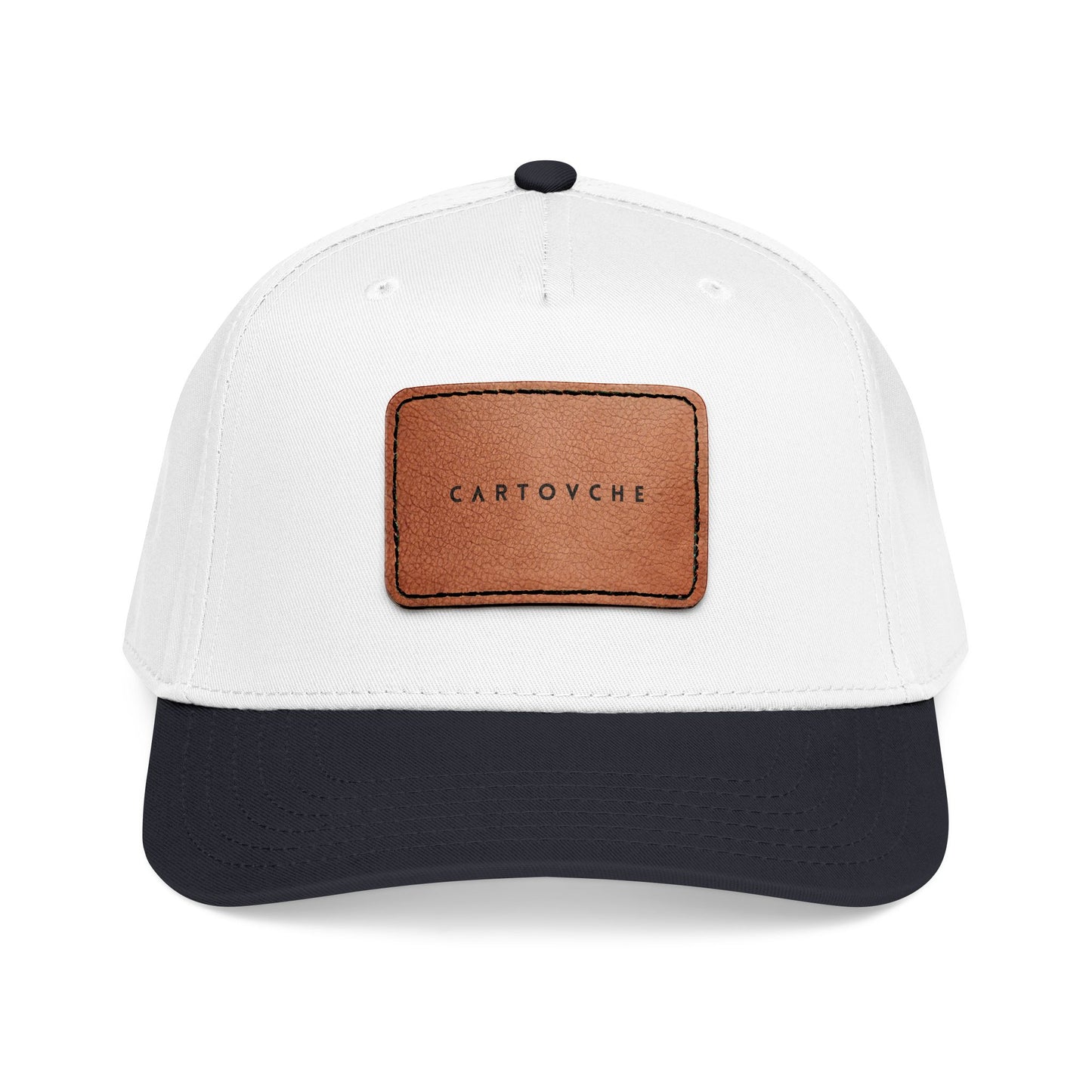 Leather Patch Baseball Cap