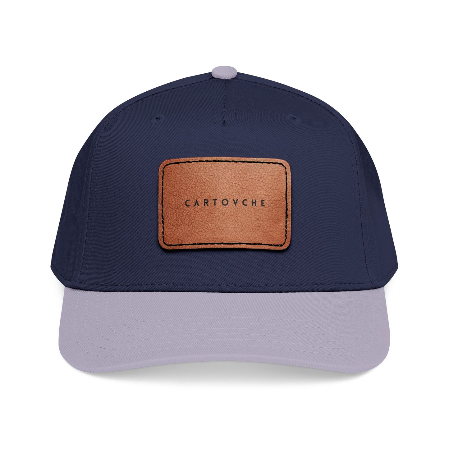 Leather Patch Baseball Cap