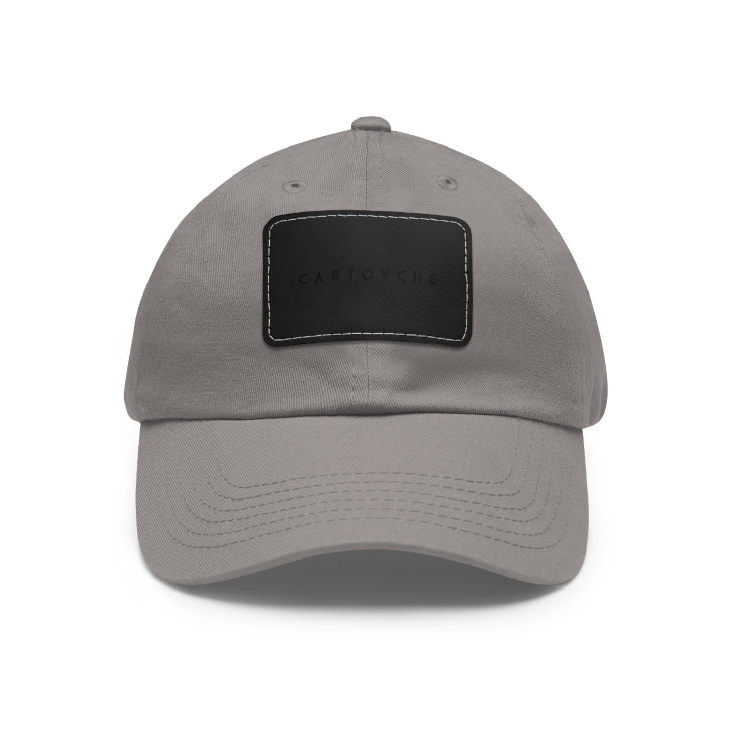 Leather Patch Dad Hat