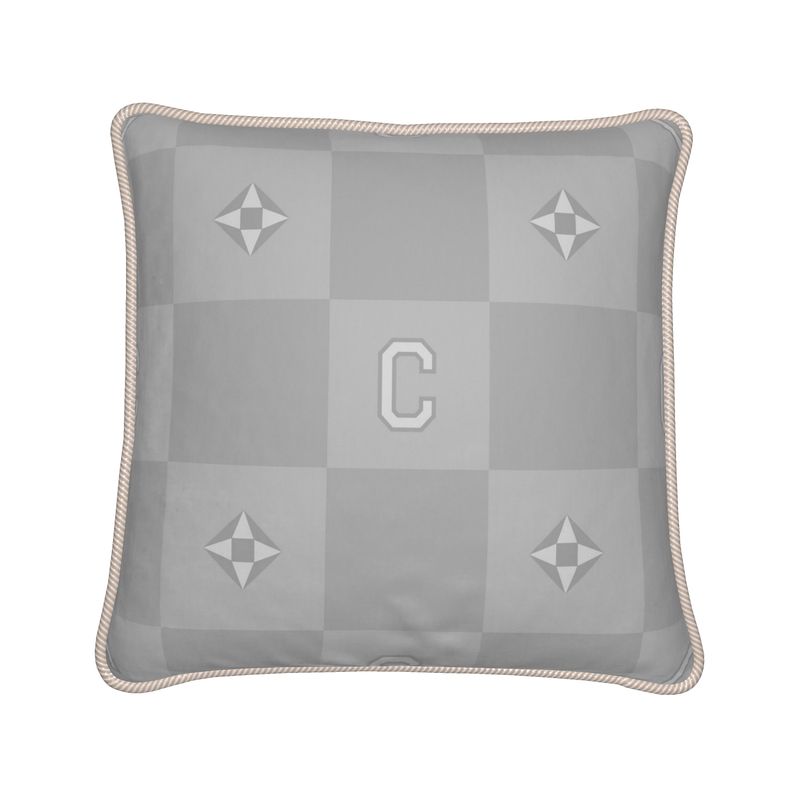 Milano Piazza Cushion (Silk & Linen)