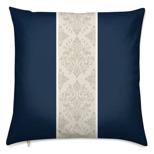 Milano Centro Panel Cushion - Notte (Cotton-Linen)