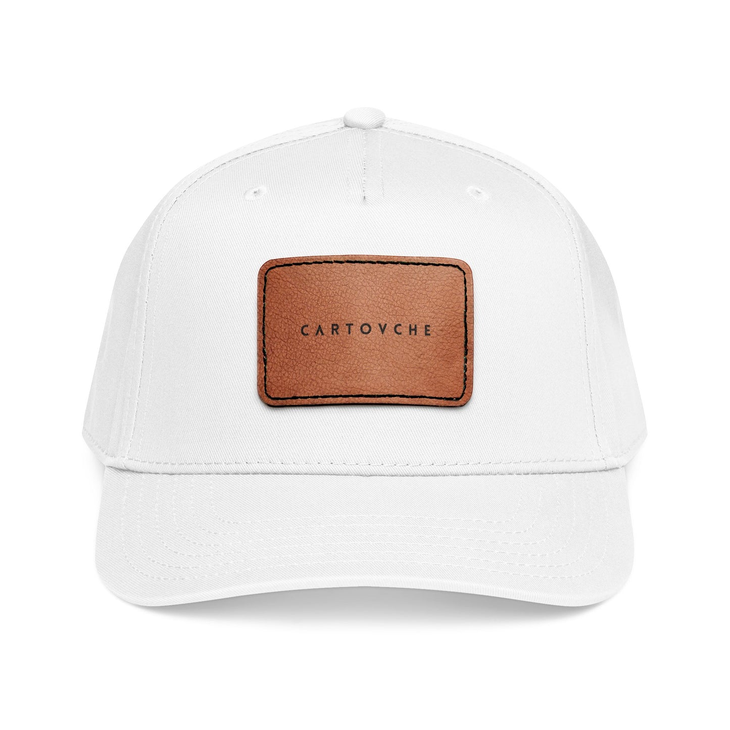 Leather Patch Baseball Cap